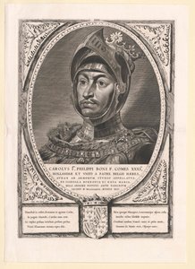 Książę Burgundii Karol Śmiały (druk) autorstwa Artist Unknown
