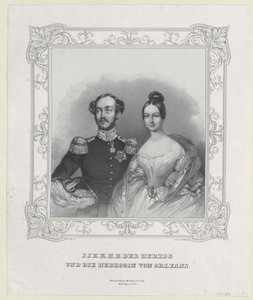 Książę Orleanu Ferdynand autorstwa Artist Unknown