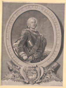 Książę Saksonii-Weissenfels Johann Adolf II autorstwa Artist Unknown