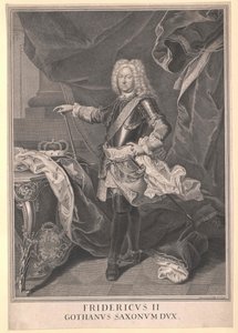Książę Saksonii-Gotha Fryderyk II autorstwa Artist Unknown