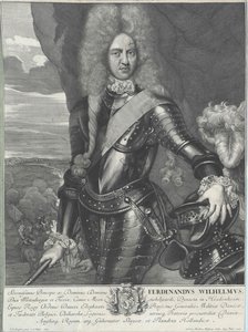 Książę Wirtembergii Ferdynand Wilhelm autorstwa Artist Unknown