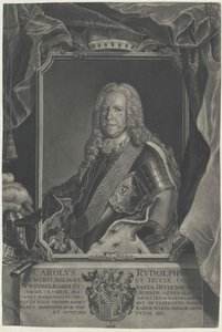 Książę Wirtembergii Karl Rudolf autorstwa Artist Unknown