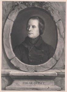 Edgar Quinet (druk) autorstwa Artist Unknown