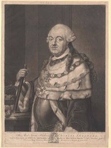 Elektor Bawarii Karl Theodor autorstwa Artist Unknown