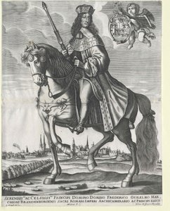 Elektor brandenburski (1620-1688) Fryderyk Wilhelm autorstwa Artist Unknown