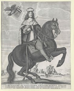 Elektor brandenburski (1620-1688) Fryderyk Wilhelm autorstwa Artist Unknown