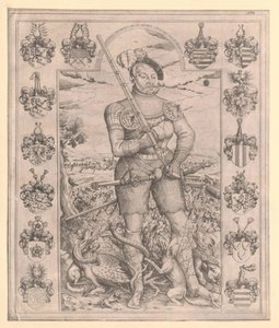 Elektor Saksonii Johann Frederick I autorstwa Artist Unknown