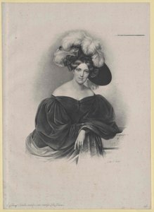 Emilie hrabina Zichy-Ferraris autorstwa Artist Unknown