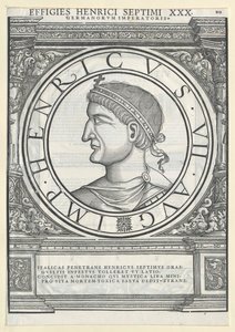 Cesarz Henryk VII autorstwa Artist Unknown
