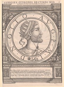 Cesarz Otton II autorstwa Artist Unknown
