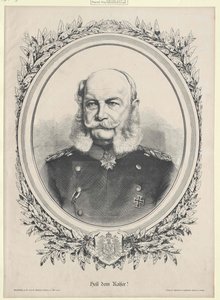 Cesarz Wilhelm I autorstwa Artist Unknown