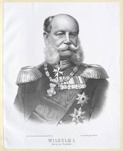 Cesarz Wilhelm I autorstwa Artist Unknown