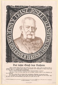 Cesarz Austrii Franciszek Józef I autorstwa Artist Unknown