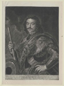 Cesarz Rosji Piotr I Wielki autorstwa Artist Unknown