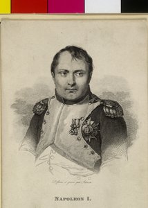 Cesarz Francuzów Napoleon I Bonaparte autorstwa Artist Unknown