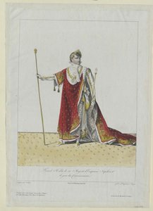 Cesarz Francuzów Napoleon I Bonaparte autorstwa Artist Unknown
