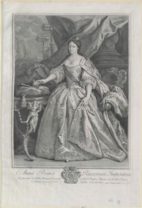 Cesarzowa Rosji Anna Ioannovna autorstwa Artist Unknown