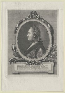 Cesarzowa Rosji Katarzyna II autorstwa Artist Unknown
