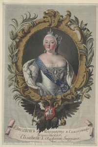Cesarzowa Rosji Elżbieta autorstwa Artist Unknown