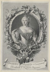 Cesarzowa Rosji Elżbieta autorstwa Artist Unknown