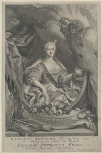 Cesarzowa Rosji Elżbieta autorstwa Artist Unknown