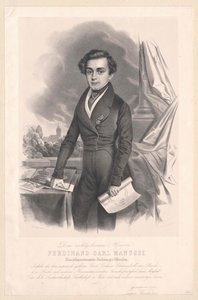 Ferdinand Karl szlachcic von Manussi autorstwa Artist Unknown