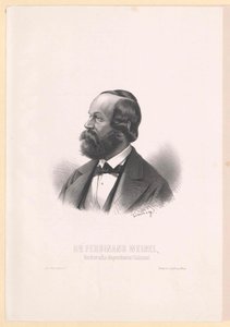 Ferdinand Weigel (druk) autorstwa Artist Unknown