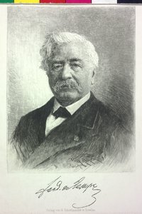 Ferdinand von Lesseps (druk) autorstwa Artist Unknown