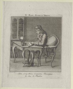 Fran006f0069s Marie Arouet Voltaire autorstwa Artist Unknown