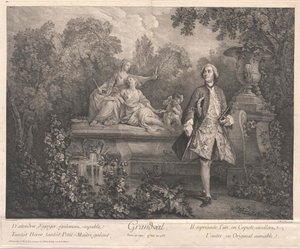 Francois Charles Racot de Grandval autorstwa Artist Unknown