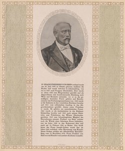 Franz Baron Hein (druk) autorstwa Artist Unknown