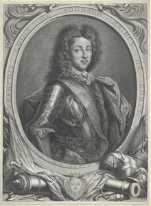 Franz Ludwig prince Conty autorstwa Artist Unknown