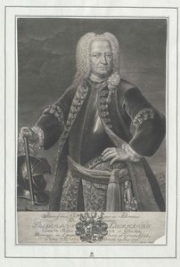 Fryderyk Eberhard hrabia Hohenlohe-Kirchberg autorstwa Artist Unknown