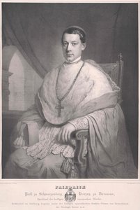 Fryderyk hrabia Schwarzenberg-Krumau autorstwa Artist Unknown