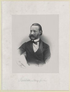 Friedrich Rochleder (druk) autorstwa Artist Unknown