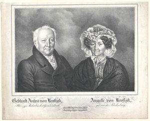 Gebhard Anton von Krosigk autorstwa Artist Unknown