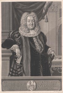 Georg Burkhard Loeffelholz von Colberg autorstwa Artist Unknown