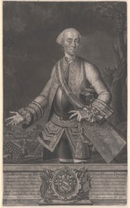 Gideon Ernst baron Loudon autorstwa Artist Unknown