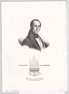 Giovanni Battista de Lorenzi autorstwa Artist Unknown