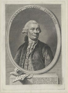 Giovanni Manzuoli (druk) autorstwa Artist Unknown