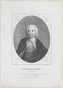Giuseppe Borgnis autorstwa Artist Unknown