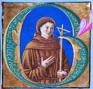 Graduał w nucie 11, partytura muzyki do śpiewania na stopniach ołtarza, po epistole (pergamin) autorstwa Artist Unknown