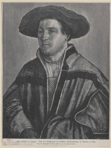 Hans Holbein (druk) autorstwa Artist Unknown