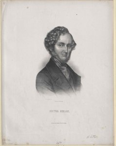 Hector Berlioz (druk) autorstwa Artist Unknown