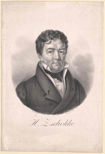Heinrich Zschokke (druk) autorstwa Artist Unknown