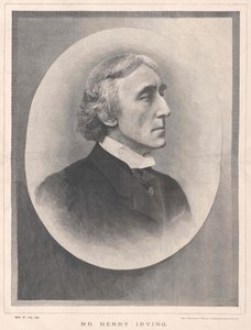 Henry Irving autorstwa Artist Unknown