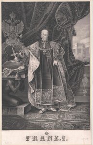Święty Cesarz Rzymski Franciszek II autorstwa Artist Unknown