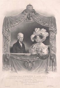 Święty Cesarz Rzymski Franciszek II autorstwa Artist Unknown