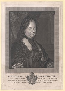 Święta Cesarzowa Maria Teresa autorstwa Artist Unknown
