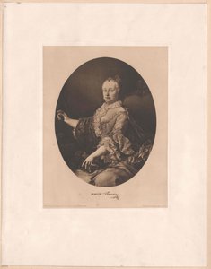 Święta Cesarzowa Rzymska Maria Teresa autorstwa Artist Unknown